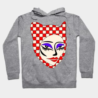 Catgirl is a punk queen Hoodie